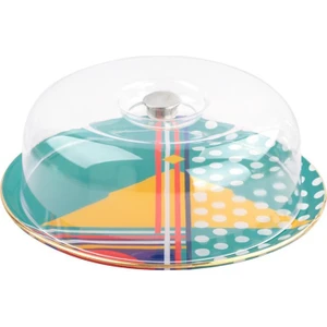 Pera Yuvarlak Kek Fanus 31 cm