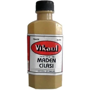 Demiriz Vikaul Maden Cilası Sarı Parlatıcı (100 Gr)
