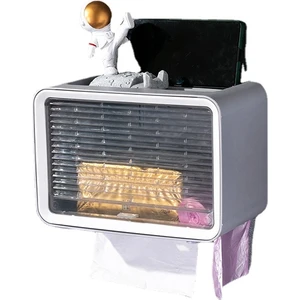Lilac Knot Yaratıcı Banyo Tuvalet Kağıdı Kutusu Tuvalet Kağıdı Tutucu Hafif Lüks Rulo Kağit Kutu Su Geçirmez Raf  Delme Duvar Asılı   (Yurt Dışından)