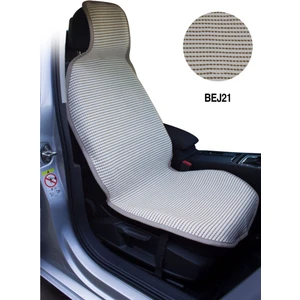 Oto Türk Universal Koltuk Kılıf Terletmez Minder Kilim 3'lü Bej