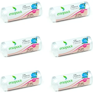 Evsel Mini Çöp Torbası 40 x 50 cm 6 Rulo 240'LI