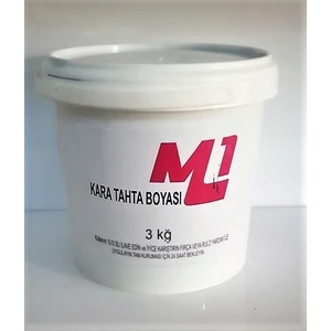 M1 Art Kara Tahta Boyası 3 kg