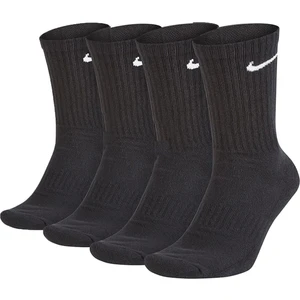 4'lü Siyah Unisex Tenis Çorabı