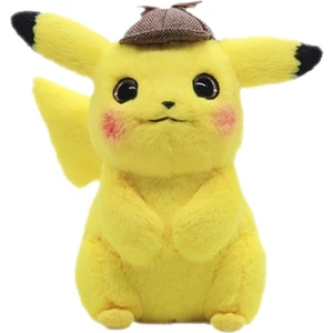 28 cm. Pokemon Dedektif Pikachu Peluş Oyuncak (Yurt Dışından)