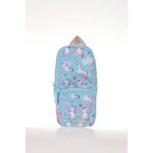 Nature Junior Bag Kalem Çantası Su Geçirmez Nano Kumaş 1,2 Litre Unicorn Desenli