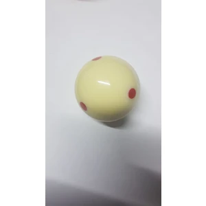 Bilardo Avm 61,5mm Benekli Bilardo Topu - Benekli Üç Top Beyaz Tek Top