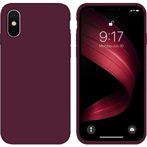 Apple iPhone X/xs 5.8 ile Uyumlu Telefon Kılıfı Kadife Iç Yüzey Soft Tasarım Lansman Kılıf