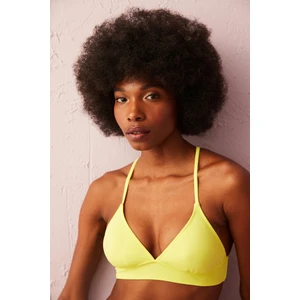 Sarı Basic Bralet Bikini Üstü