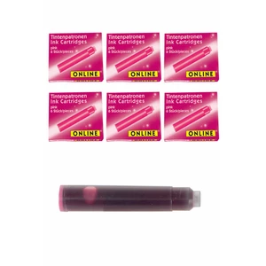 Cartridges Mürekkep Pink 6'Lı Set