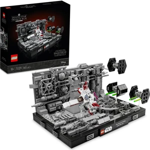 Star Wars# Ölüm Yıldızı Hendek Akını Diyoraması 75329 - Yetişkinler Için Koleksiyonluk Sergileme Modeli Yapım Seti (665 Parça)
