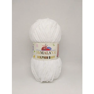 Dolphin Baby Kadife Ip - 80301 Kar Beyaz - 100 Gr. 120 Mt.