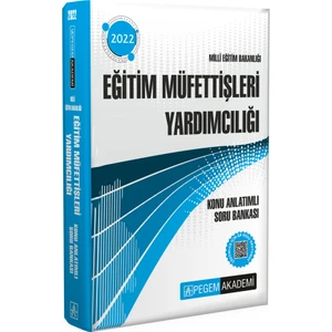 Pegem Akademi Yayıncılık 2022 Milli Eğitim Bakanlığı Eğitim Müfettişleri Yardımcılığı Konu Anlatımlı Soru Bankası