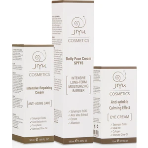Jıyu  Göz Kremi + Anti-Aging Yüz Kremi + Yoğun Nemlendirici Yüz Kremi 3'lü Set
