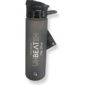 Unbeaten Tritan Pipetli Matara 600 ml Siyah