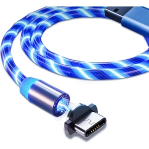 Type-C Işıklı Manyetik Şarj Kablosu 100 cm - AL2618