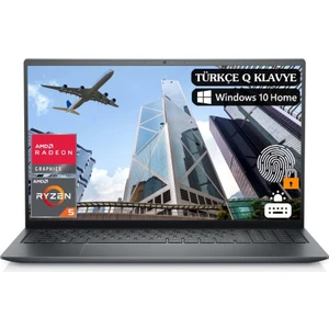Vostro 5515 N1001VN5515EMEA_W AMD Ryzen5 5500U 8 GB 512 SSD Windows 10 Home 15.6" FHD Taşınabilir Bilgisayar