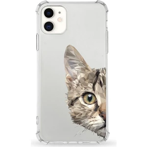 Apple iPhone 11 Uyumlu Darbe Emici Antişok Kapak Vespagirl Tasarımlı Silikon Şeffaf Kılıf