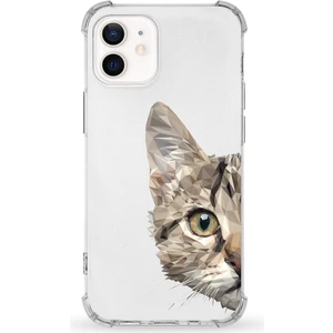 Apple iPhone 12 Uyumlu Darbe Emici Antişok Kapak Vespagirl Tasarımlı Silikon Şeffaf Kılıf