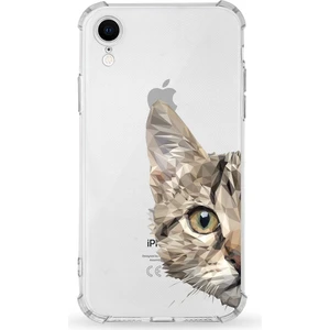 Apple iPhone Xr Uyumlu Darbe Emici Antişok Kapak Vespagirl Tasarımlı Silikon Şeffaf Kılıf