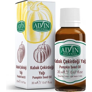 Kabak Çekirdeği Yağı, Soğuk Sıkım, %100 Saf ve Doğal, 20 ml