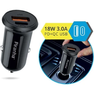 3378 18W 3.0A USB ve Type C Hızlı Araç Çakmak Şarj Aleti