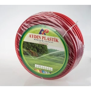 Lotus Yaprak Bahçe Hortumu Şeffaf Örgülü Ekonomik Market Tipi Musluklara Uyumlu 1/2"