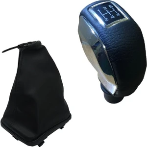 Fiat Linea Punto Deri Kaplama Krom Spor Vites Topuzu ve Körüğü