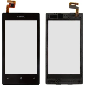 Nokta Teknik Nokia Lumia 520 Dokunmatik Çıtalı Ön Panel Orj - Siyah