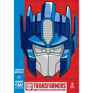 Maskeni Tak Transformers Boyama Kitabı