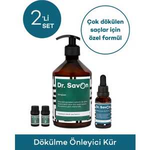 Dr. Savon Dökülme Önleyici Kür 2'li Set