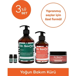 Dr. Savon Yoğun Bakım Kürü 3'lü Set