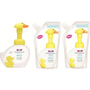 Organik El Yıkama Köpüğü 250 Ml+Hipp Babysanft El ve Yüz Yıkama Köpüğü Yedek 250 ml 2 Adet