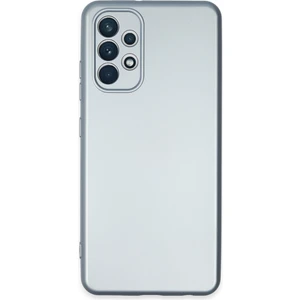 Samsung Galaxy A32 Kılıf Lansman Içi Kadife Nano Silikon - Sky Blue