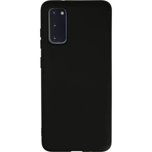 Samsung Galaxy S20 Kılıf Lansman Içi Kadife Nano Silikon - Siyah