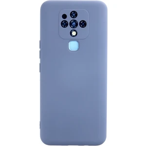 Tecno Camon 16 Kılıf Lansman Içi Kadife Nano Silikon - Gri