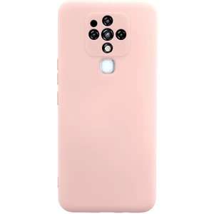 Tecno Camon 16 Kılıf Lansman Içi Kadife Nano Silikon - Pudra