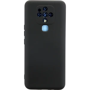 Tecno Camon 16 Kılıf Lansman Içi Kadife Nano Silikon - Siyah