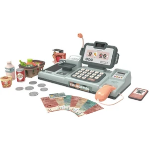 Süpermarket Yazarkasa Seti Rol Oynamak Oyuncak Ödeme Sayaç Çocuklar Için Hediye