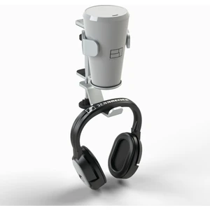 B1 Design B1-54  Kelepçeli Kulaklık Askısı & Bardak Tutucu Stand