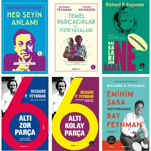 Richard P. Feynman 6 Kitap Bilim Seti