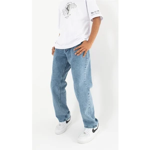 Machinist Clothing Baggy Relaxed Jean Asit Mavi Pantolon