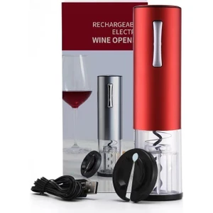 USB Şarjlı Otomatik Akülü Elektrikli Tirbuşon Şişe Açacağı (Yurt Dışından)