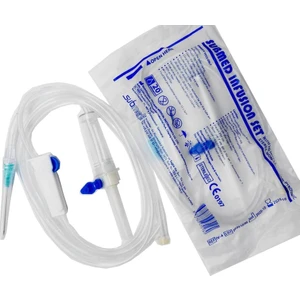 Serum Seti. Enjeksiyon Portlu Infüzyon Seti 10'lu