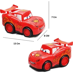 Can Ali Toys  Sürtmeli Kücük Kırmızı Sevimli Araba