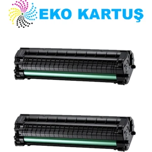 Eko Kartuş Hp Laser Mfp 137FNW Ekonomik Avantajlı  2'li  Paket ÇİPSİZ(W1106A)   Muadil Toner,