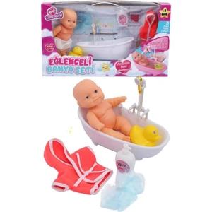 Dzc Kuzenler Avm  Banyo Yapan Et Bebek Gerçek Su Devir Daimli Küvetli Bebek Fıskiyeli Dev Kutu