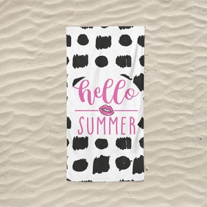 Marte Home Hello Summer P - Baskılıplaj Havlusu