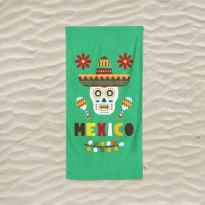 Marte Home Viva Mexico - Baskılı Plaj Havlusu