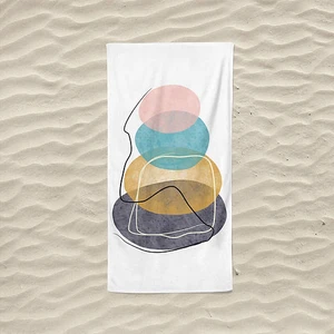 Marte Home Abstra 3 Plaj Havlusu