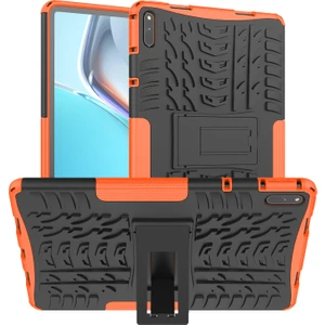 Xfashion Huawei Matepad 11 Için Pc + Tpu Hibrit Tablet Kılıfı - Turuncu (Yurt Dışından)